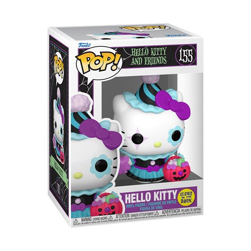 Hello Kitty and Friends Hello Kitty Spooky Glow-in-the-Dark Funko Pop! Vinyl Figure #155