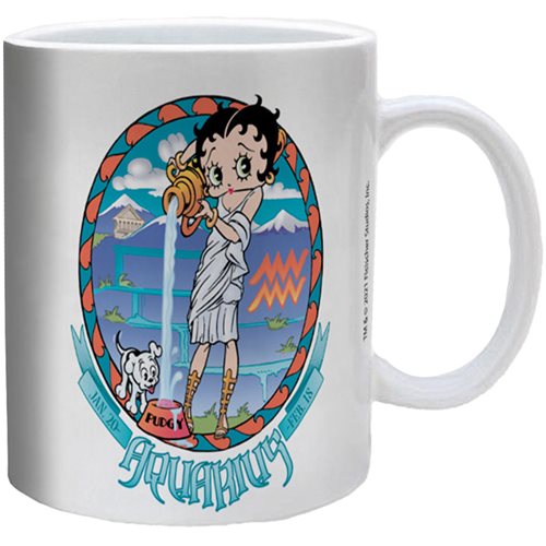 Betty Boop Zodiac Aquarius 11 oz. Mug
