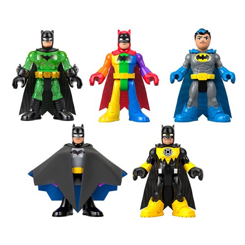 DC Super Friends Imaginext Batman 80th Anniversary Collection Figure