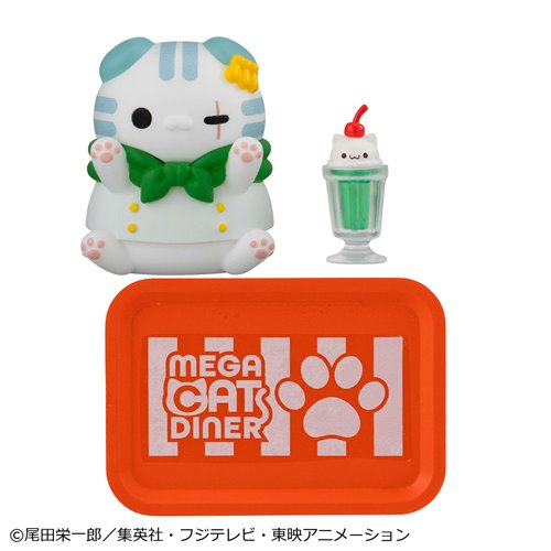 One Piece NyanPieceNyan! DINER! Mega Cat Project Mini-Figure Case of 6