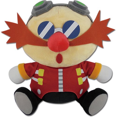 Sonic the Hedgehog SD Dr. Eggman Sleep Sitting 7-Inch Plush