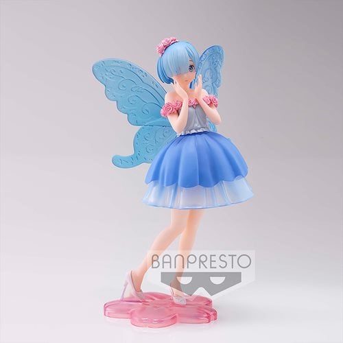 Re:Zero Starting Life in Another World Rem Fairy Elements Ver. Espresto Statue, Not Mint
