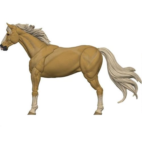 Vitruvian H.A.C.K.S. Mighty Steeds Goldie Basic Palomino Horse Action Figure