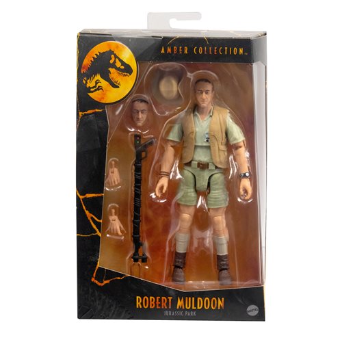 Jurassic World Robert Muldoon Amber Collection Figure
