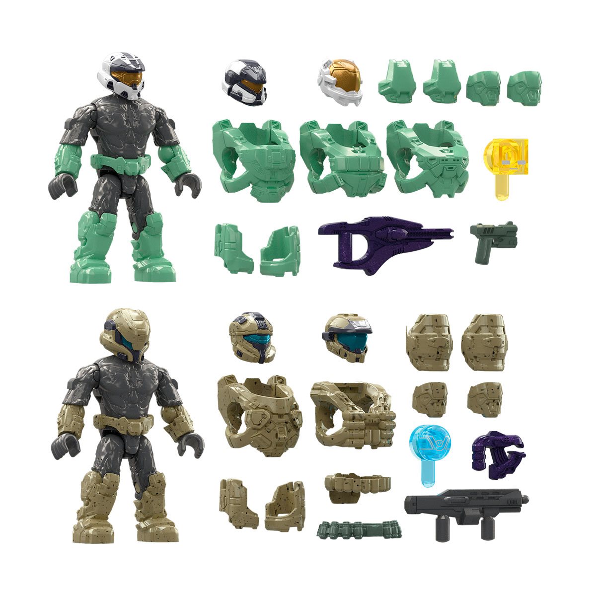 Halo Mega Construx 2024 Mix 3 Micro Figure Blind-Bag Case of 32