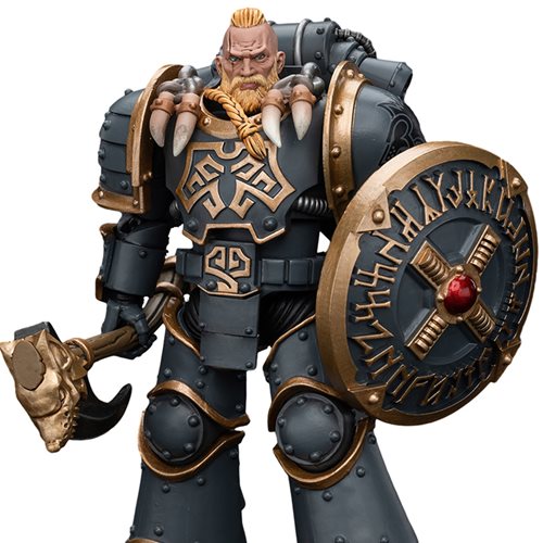 Joy Toy Warhammer 40,000 Space Wolves Grey Slayer Pack 1 1:18 Scale Action Figure