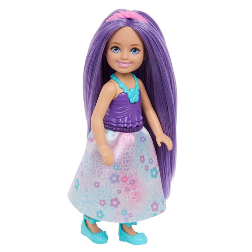 Barbie Chelsea Royal Doll with Purple Hair