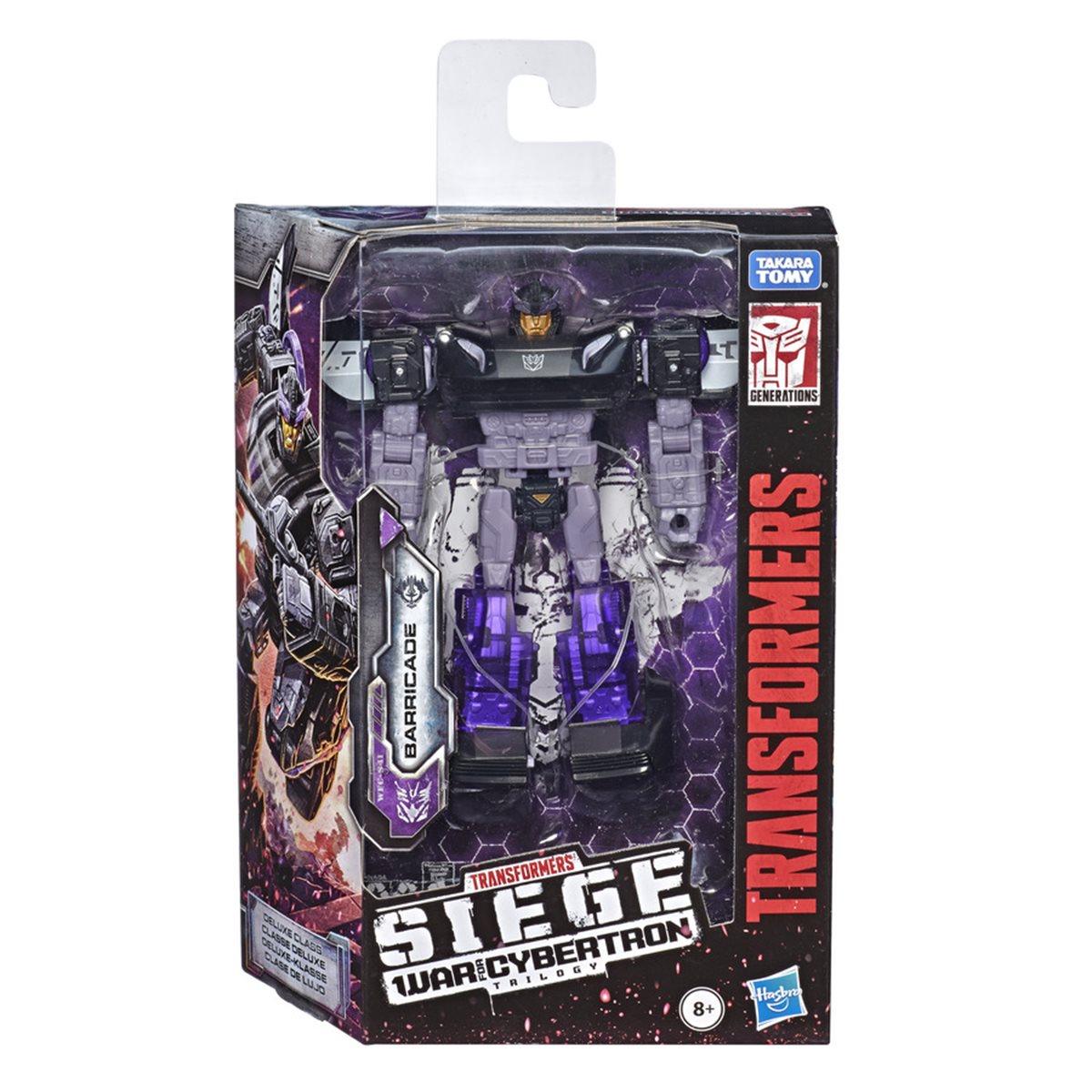 Transformers War For Cybertron Siege Deluxe BARRICADE IMPACTOR MIRAGE WAVE 4 NEW