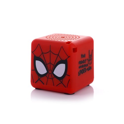 Spider-Man Web Face Square Bitty Boomers Bluetooth Mini-Speaker