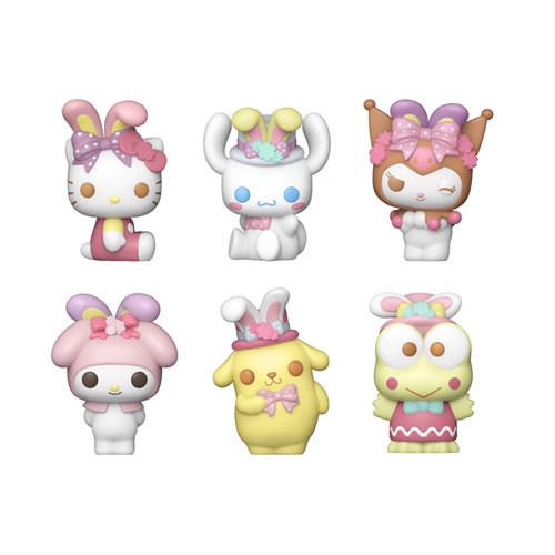 Hello Kitty Spring Funko Bitty Pop! Egg Mini-Figure Display Case of 24