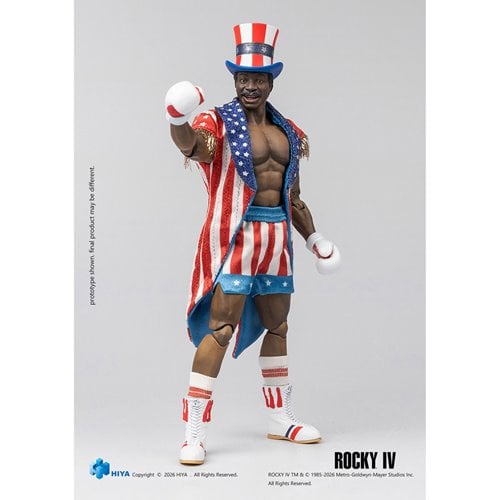 Rocky IV Apollo Creed Exquisite Super Series 1:12 Scale Action Figure