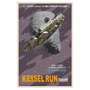 Star Wars Kessel Run Tours by Steve Thomas Canvas Giclee Art Print