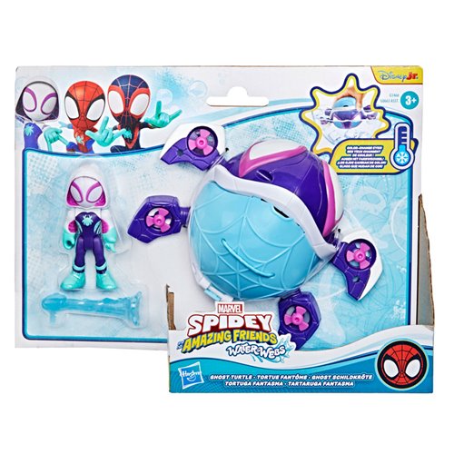 Spidey and his Amazing Friends Water-Webs Ghost Turtle Toy Submarine Vehicle