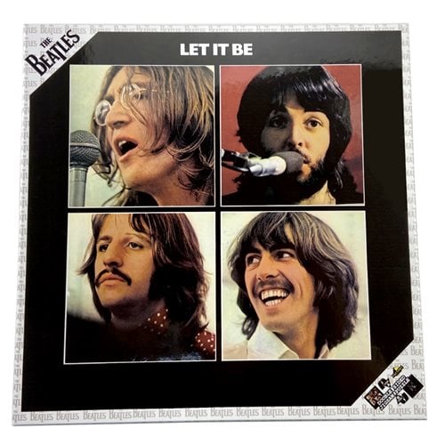 The Beatles Let It Be Double Sided Album Art 1,000-Piece Jigsaw Puzzle