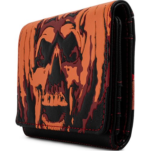 Halloween II Michael Myers Pumpkin Tri-Fold Wallet