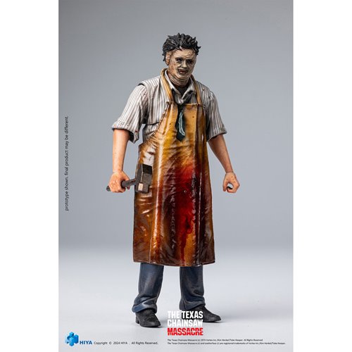 Texas Chainsaw Massacre 1974 Exquisite Mini Leatherface Killing 1:18 Scale Action Figure - Previews