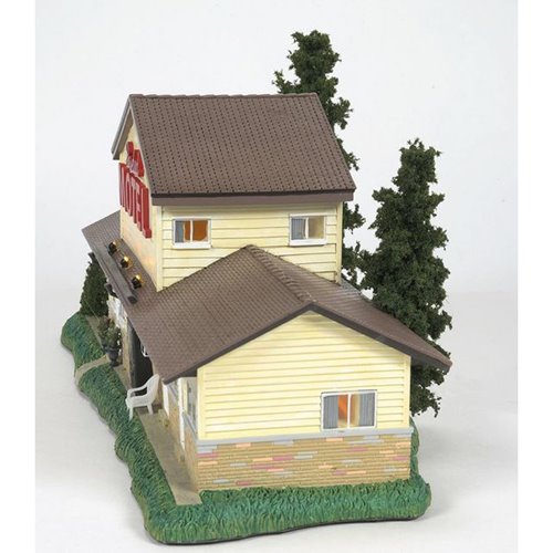Hot Properties Village Schitt's Creek The Rosebud Motel Statue