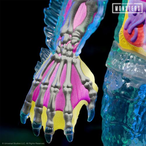 Universal Monsters Creature from the Black Lagoon Clear Super Cyborg Vinyl Figure