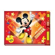 Mickey Mouse Deluxe Autograph Book with Pen