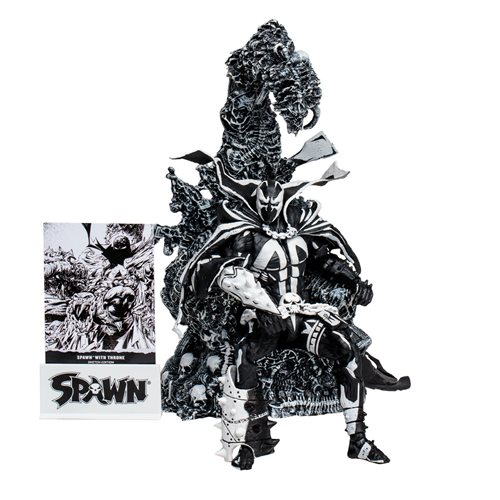 Spawn Deluxe Line Art Gold Label 7-Inch Scale Action Figure - Entertainment Earth Exclusive