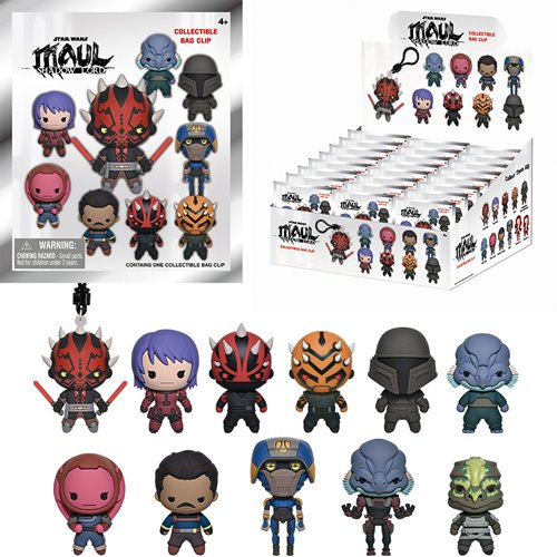 Star Wars: Maul - Shadow Lord 3D Foam Bag Clip Random 6-Pack