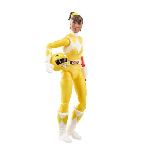 Power Rangers Lightning Collection Mighty Morphin Yellow Ranger Aisha vs. Scorpina 6-Inch Action Fig