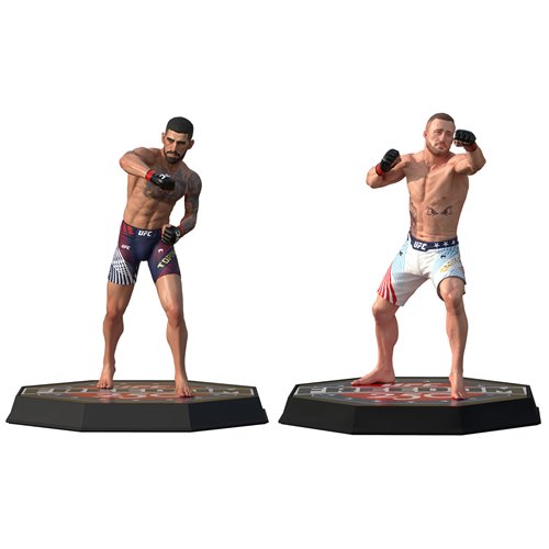 UFC SportsPicks Ilia Topuria vs Justin Gaethje Freedom 250 7-Inch Scale Posed Figure 2-Pack