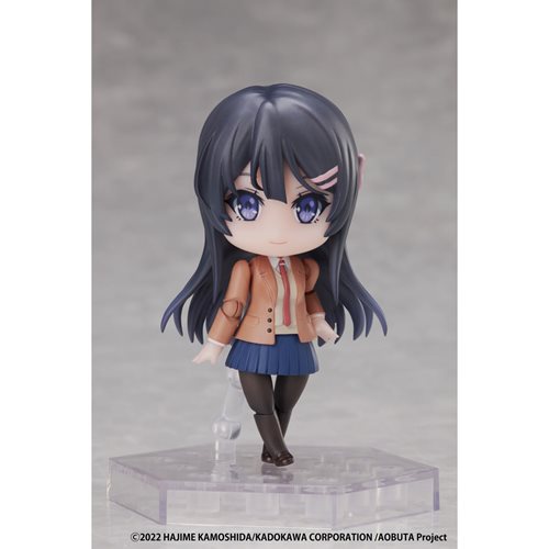 Rascal Does Not Dream of Bunny Girl Senpai Mai Sakurajima DFORM+ Deformed Action Figure