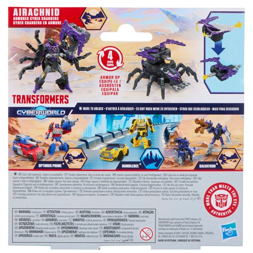 Transformers Cyberworld Armored Cyber Change Wave 3 Case 8