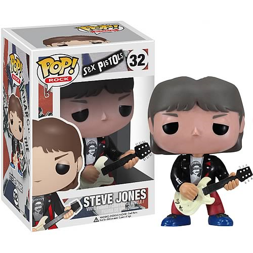 Sex Pistols Steve Jones Rock Pop! Vinyl Figure