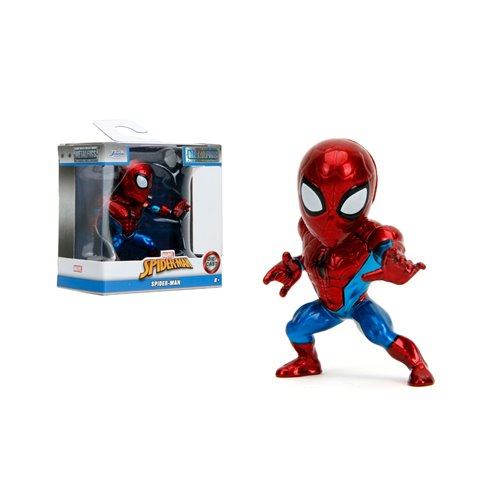 Spider-Man Wave 2 MetalFigs 2 1/2-Inch Die-Cast Metal Mini-Figure Set of 4
