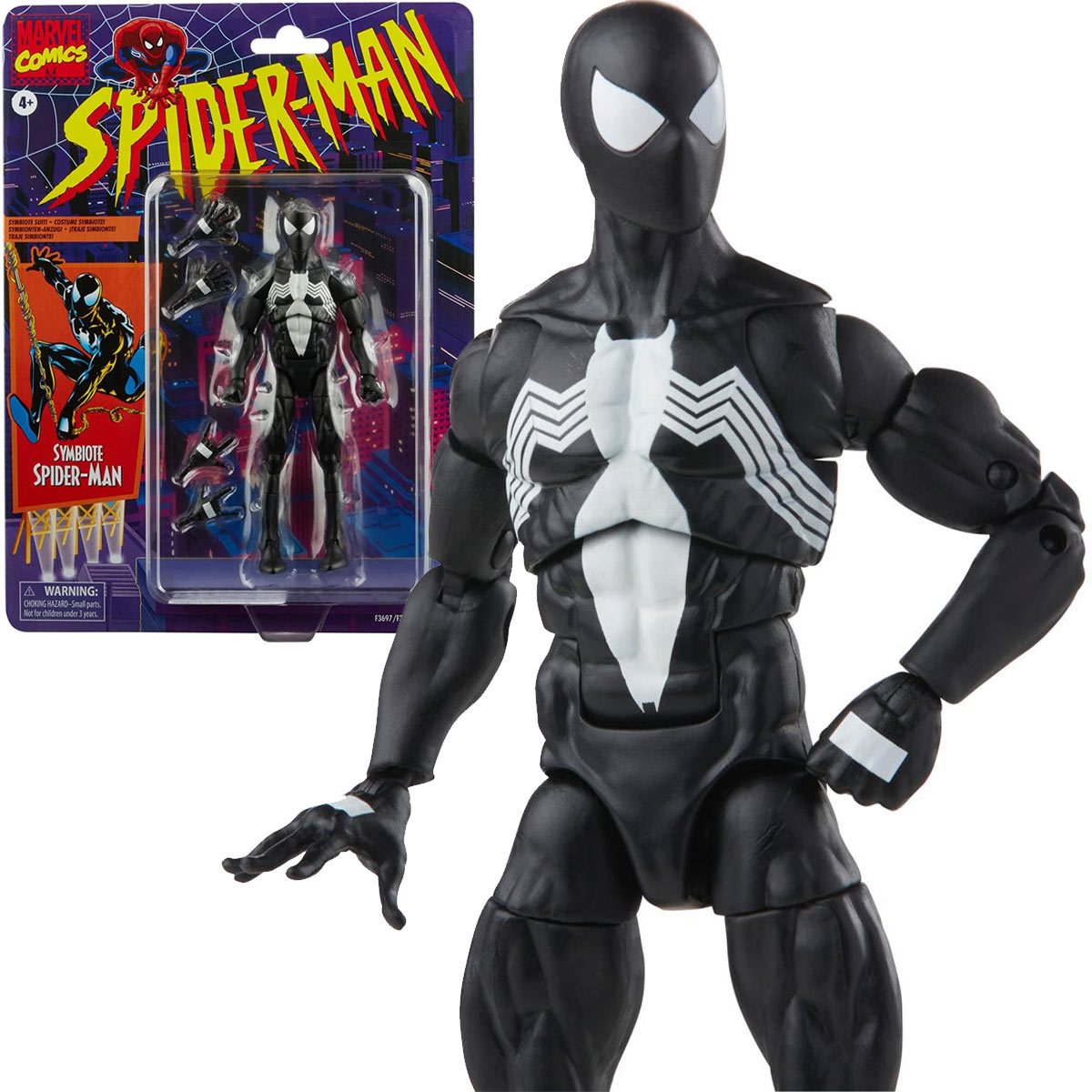 Spiider-man Venom Figure  Patch 4  inches tall 