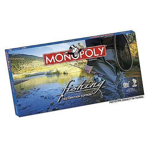 Fishing Destination Edition Monopoly - Entertainment Earth