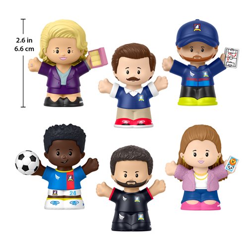 Ted Lasso Little People Collector Figure Set