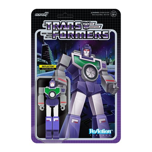 Transformers Reflector 3 3/4-Inch ReAction Figure