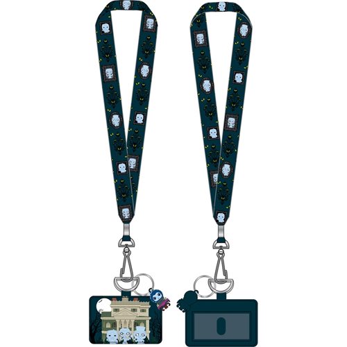Disney Haunted Mansion Pop! by Loungefly Lanyard with Cardholder