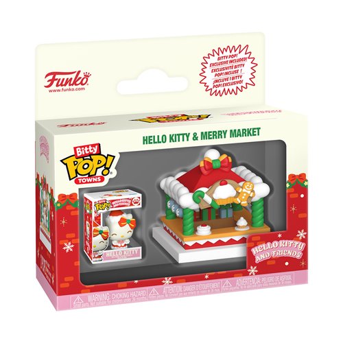 Hello Kitty Holiday Merry Market Funko Bitty Pop! Town