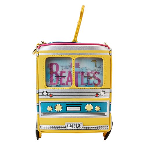 The Beatles Magical Mystery Tour Bus Glow-in-the-Dark Crossbody Purse