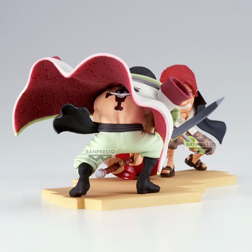 One Piece Edward Newgate vs. Shanks World Collectable Figure Log Stories Statue
