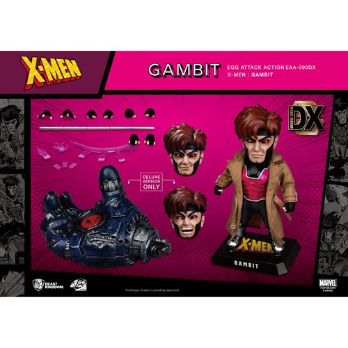 X-Men EAA-090 Gambit Deluxe Version Action Figure - Previews Exclusive