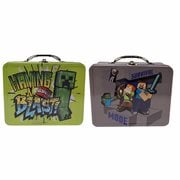 Minecraft Carry All Tin Lunch Box Set of 2