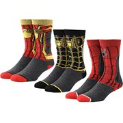 Spider-Man No Way Home Suit Up Crew Sock 3-Pack