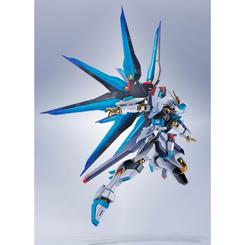 Gundam 45th Anniversary x Hatsune Miku Side Strike Freedom Gundam Type II Miku Version Metal Robot S