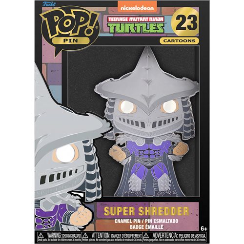Teenage Mutant Ninja Turtles Super Shredder Large Enamel Pop! Pin