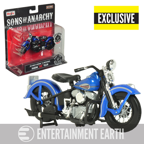 Sons of Anarchy Final Ride 1946 Harley-Davidson FL Knucklehead 1:18 Scale Motorcycle - Exclusive