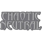 Moral Alignment Chaotic Neutral Enamel Pin