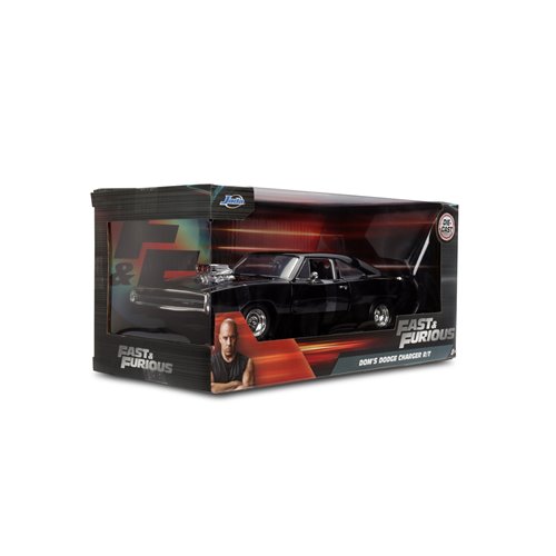 Fast and the Furious 9 Dom's Dodge Charger R/T 1:24 Scale Die-Cast Metal Vehicle