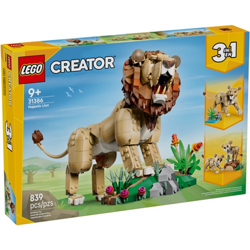 LEGO® Creator 31386 3-in-1 Wild Animals: Majestic Lion