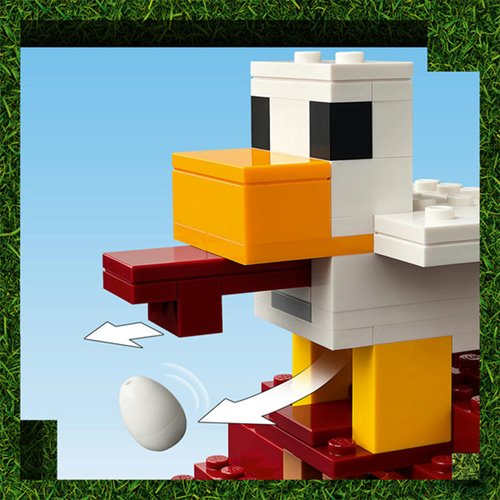 LEGO 21273 Minecraft The Ghast Balloon Village Attack