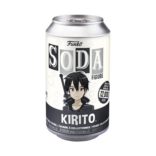 Sword Art Online Kirito Vinyl Soda Figure
